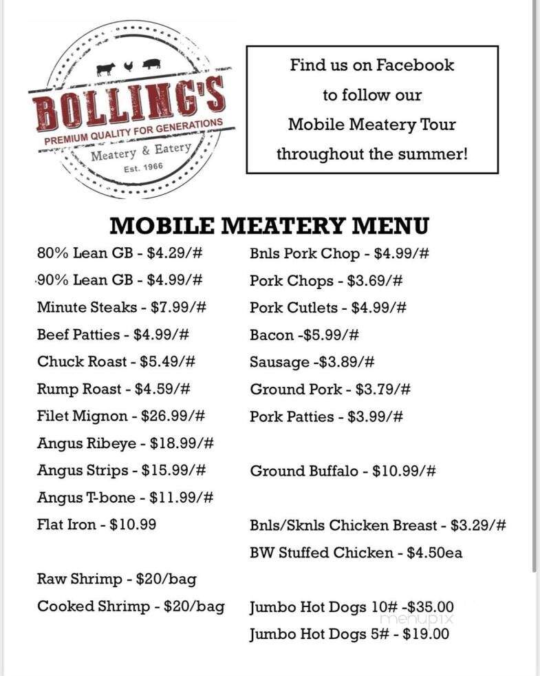 Bolling Meat Market & Deli - Iola, KS