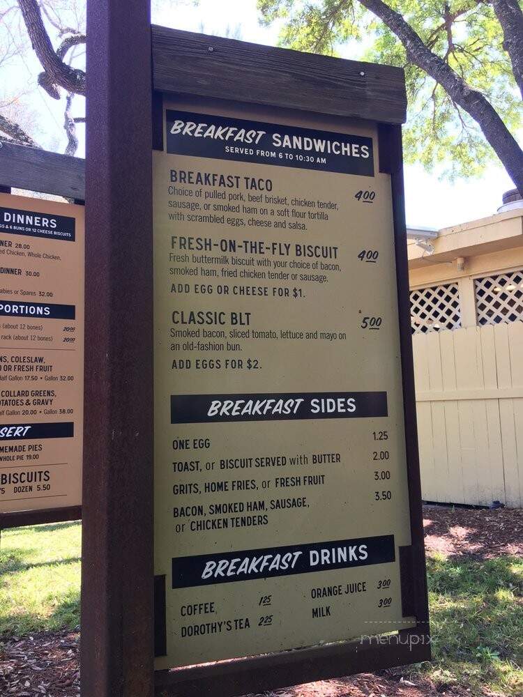 Jim'n Nick's Bar-B-Q - Niceville, FL menu_pic