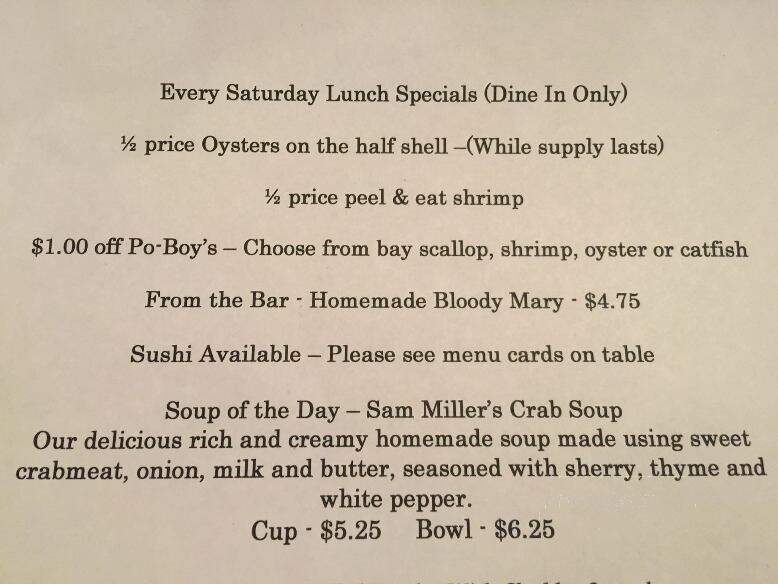 Waterfront Seafood Market - West Des Moines, IA menu_pic
