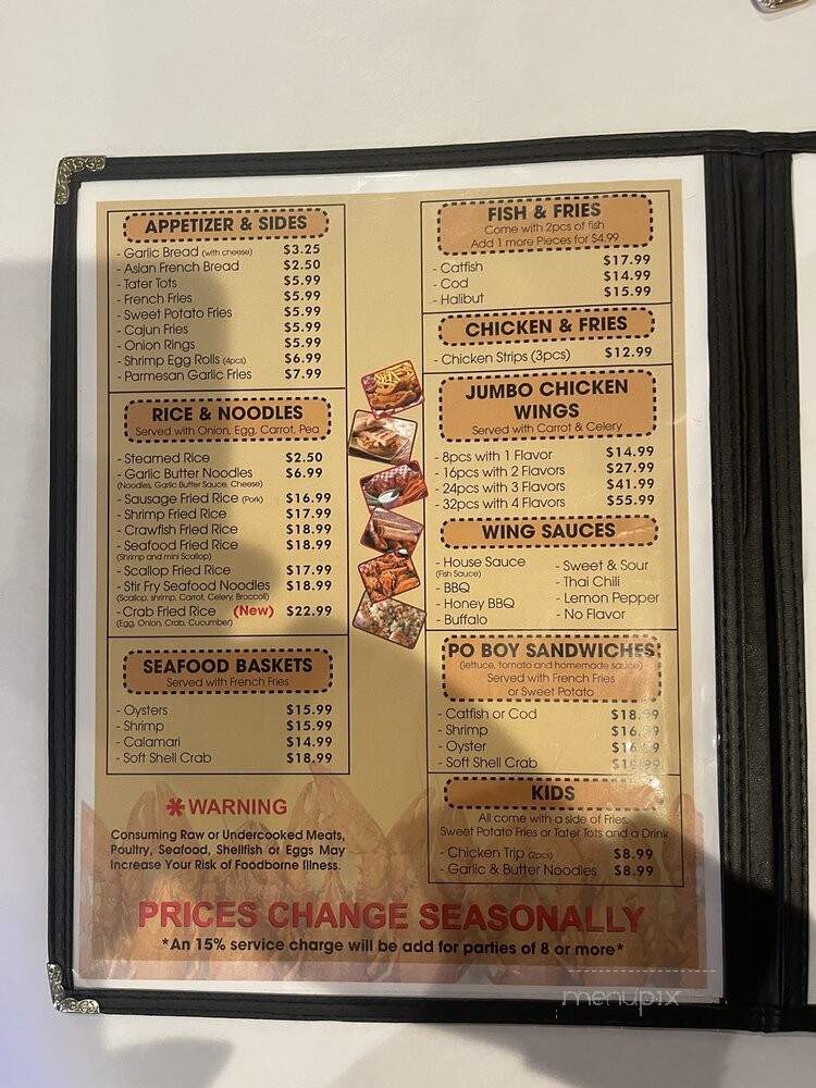 Boiling Crawfish - Kent, WA menu_pic