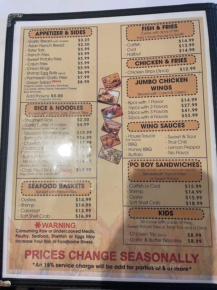 Boiling Crawfish - Kent, WA menu_pic