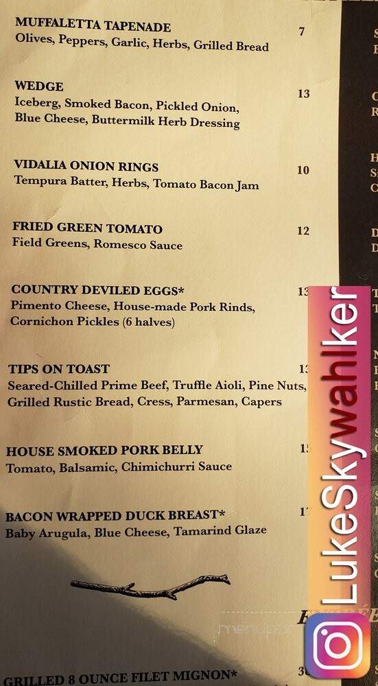 Perch - Gulf Shores, AL menu_pic