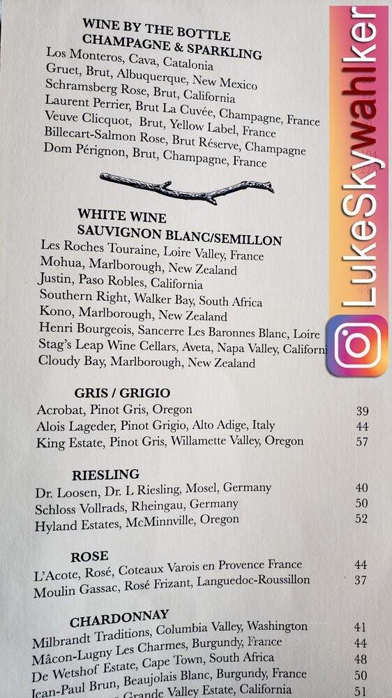 Perch - Gulf Shores, AL menu_pic