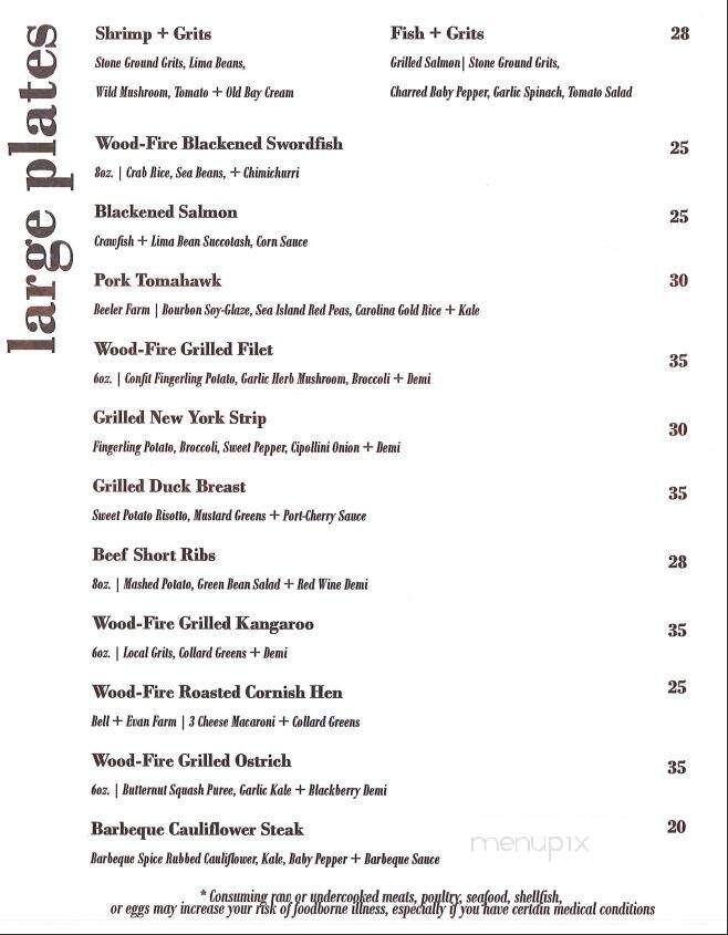 Salt Marrow Kitchen - North Augusta, SC menu_pic