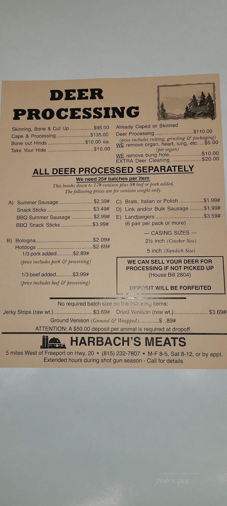 Harbach Meats - Freeport, IL