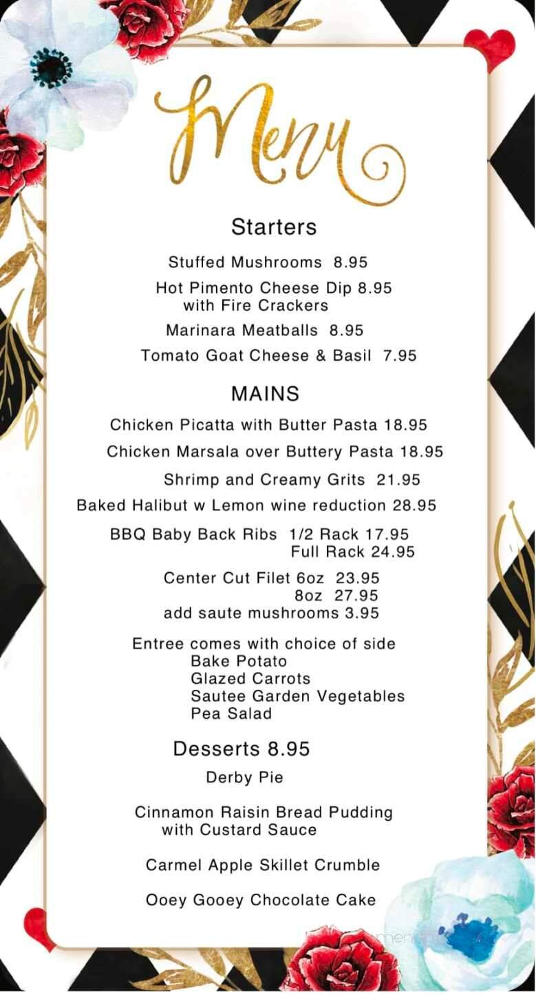 The Hatter Cafe - Mentone, AL menu_pic