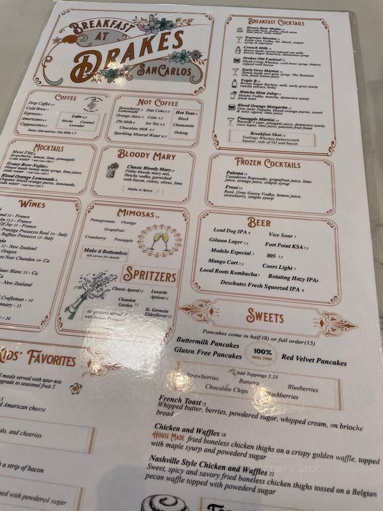 Drakes - San Carlos, CA