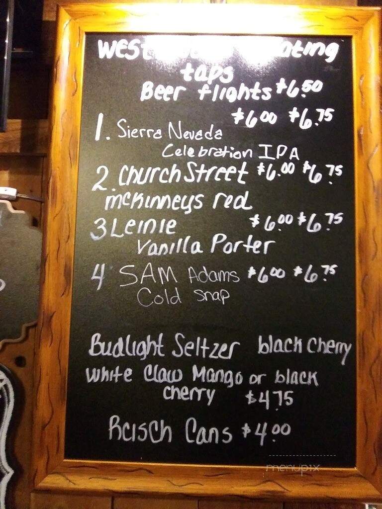 Westwoods Lodge Pub & Grill - Springfield, IL menu_pic