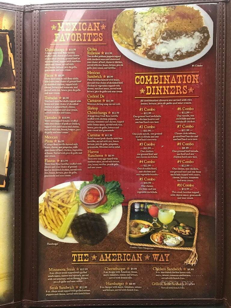 Plaza Morena Restaurant - Albert Lea, MN menu_pic