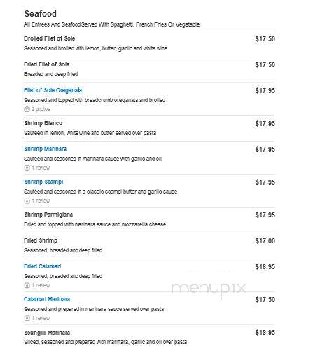 Roma Restaurant - Tuckahoe, NY menu_pic