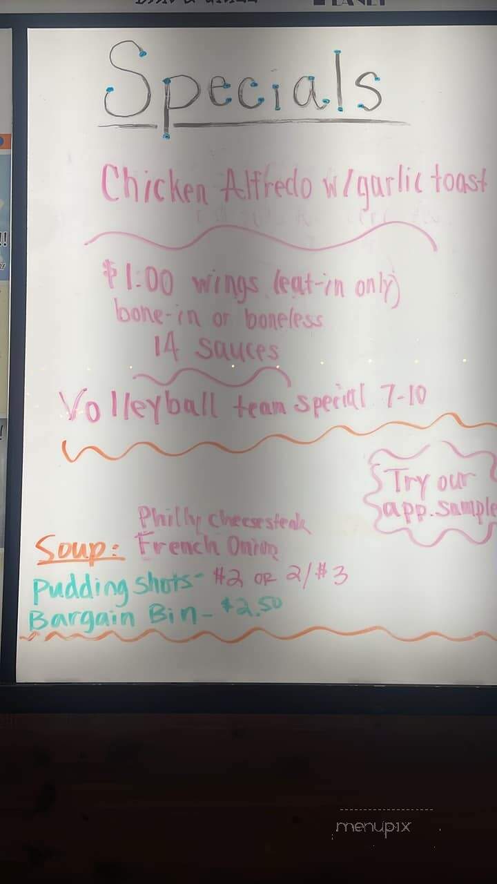 Hilltop Bar & Grill-Pizza Plnt - Woodville, WI menu_pic