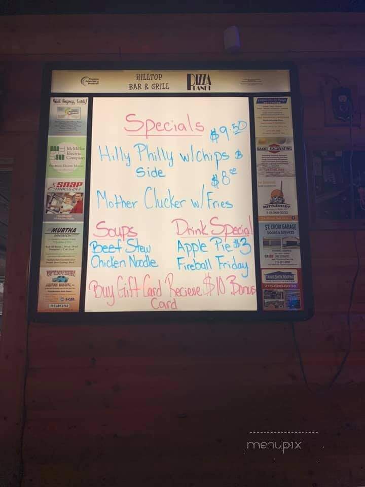 Hilltop Bar & Grill-Pizza Plnt - Woodville, WI