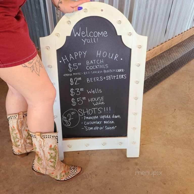 Doc's Bar and Grill - Abilene, TX menu_pic
