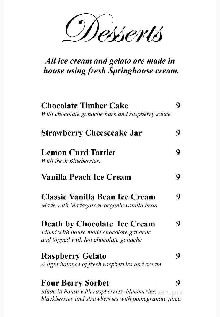 Latitude 48 - Finleyville, PA menu_pic