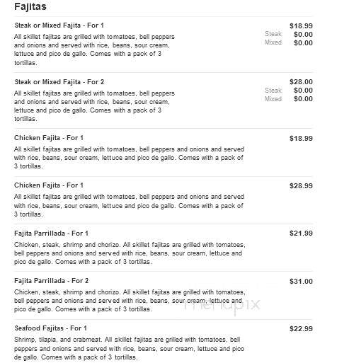 Fiesta Grande Mexican Restaurant - Tell City, IN menu_pic