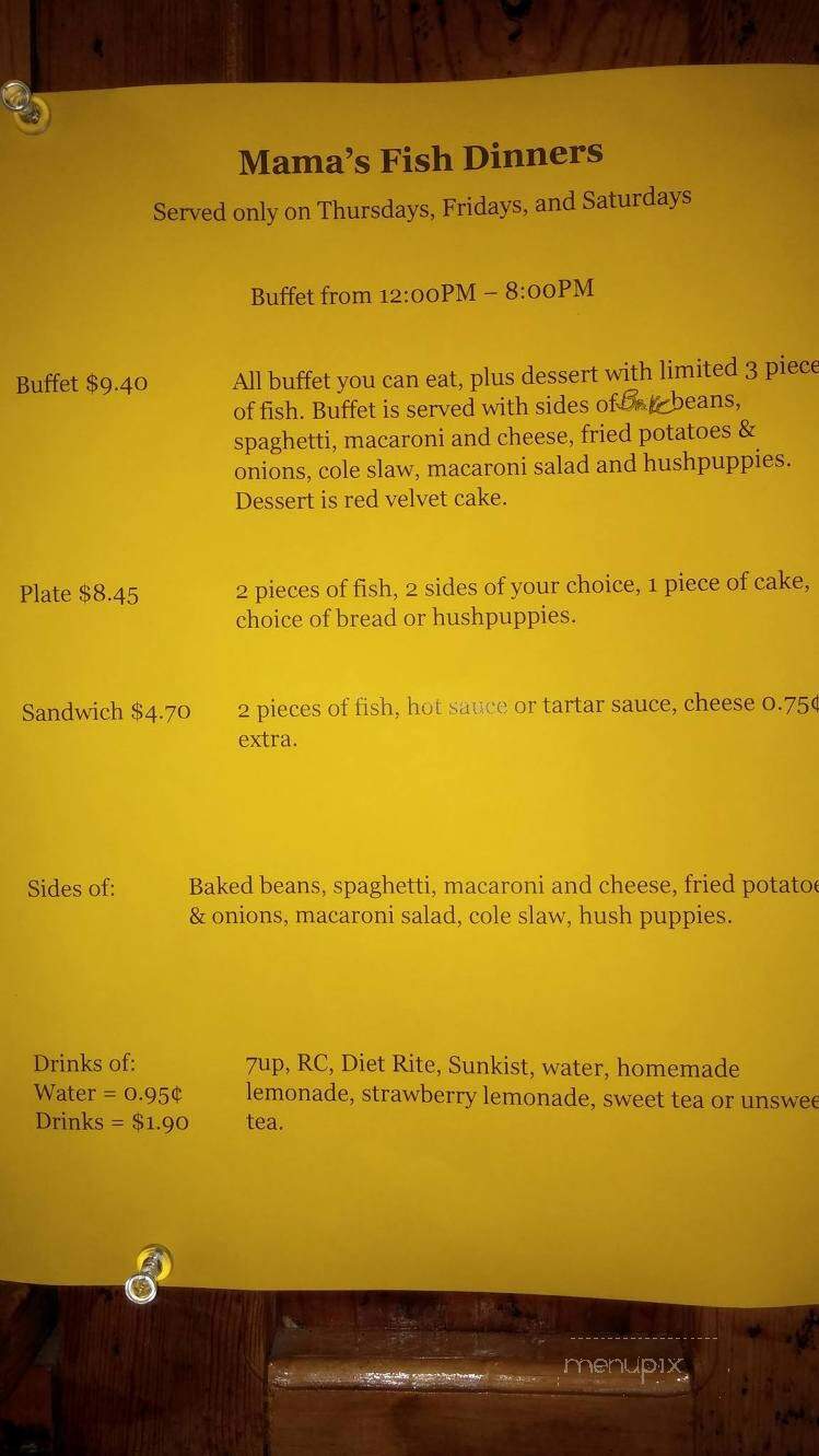 Mama'z Pizza - Henderson, KY menu_pic
