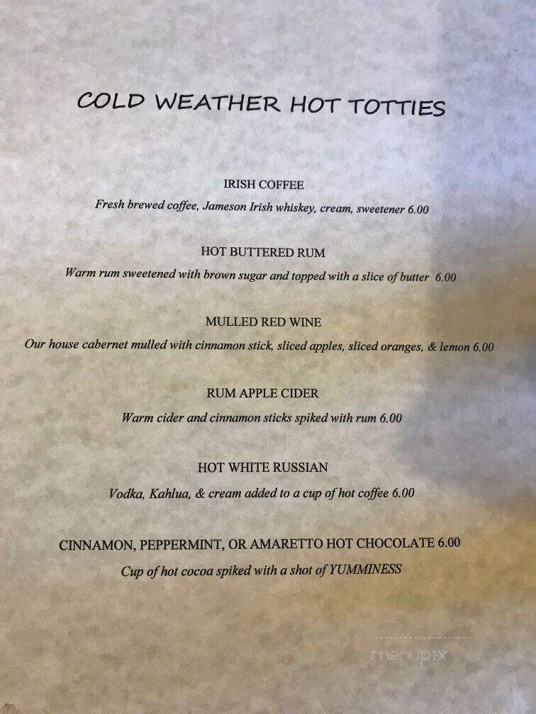 The Silos Restaurant - Oriental, NC menu_pic