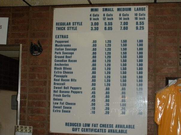 Angelo's Pizzeria - Wilkes Barre, PA menu_pic