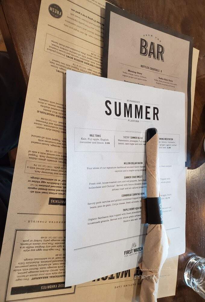 First Watch - Vero Beach, FL menu_pic