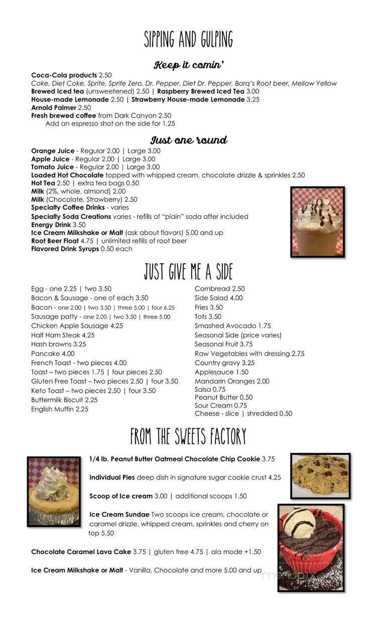 Black Hills Diner - Belle Fourche, SD menu_pic