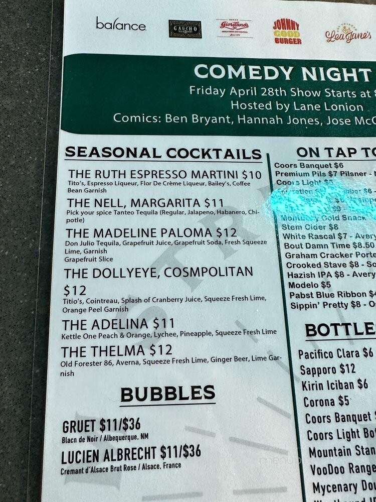 Freedom Street Social - Arvada, CO menu_pic