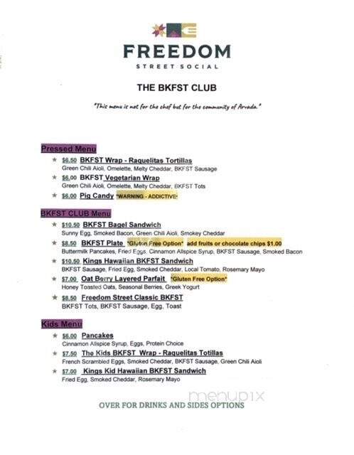 Freedom Street Social - Arvada, CO menu_pic