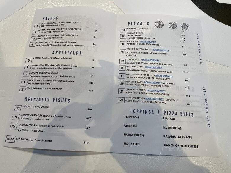 The 12 Wine Bar & Kitchen - Lincoln, CA menu_pic