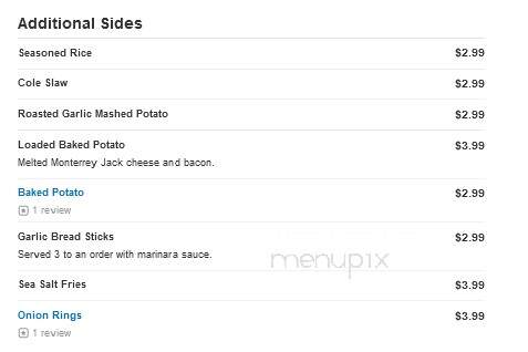 Venus II - Marshfield, MA menu_pic