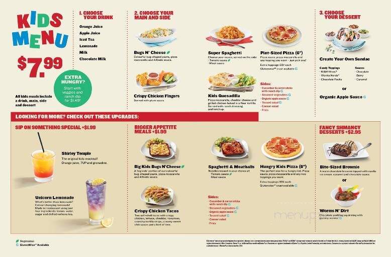 Boston Pizza - Wasaga Beach, ON menu_pic