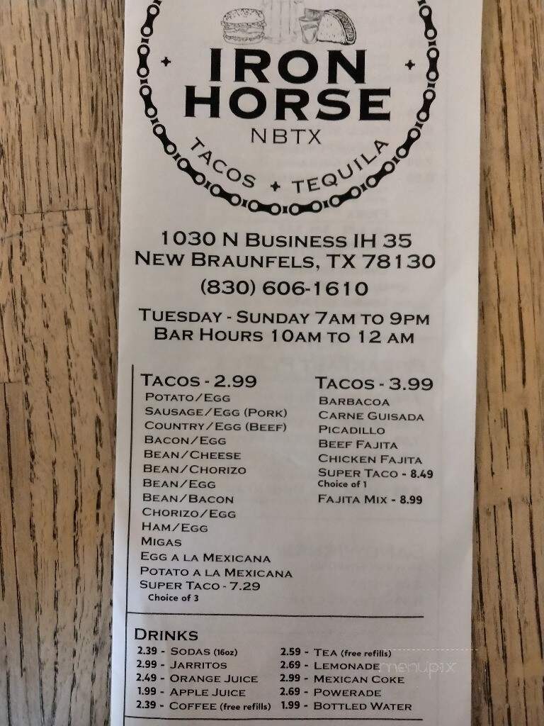 Iron Horse Saloon & Grill - New Braunfels, TX