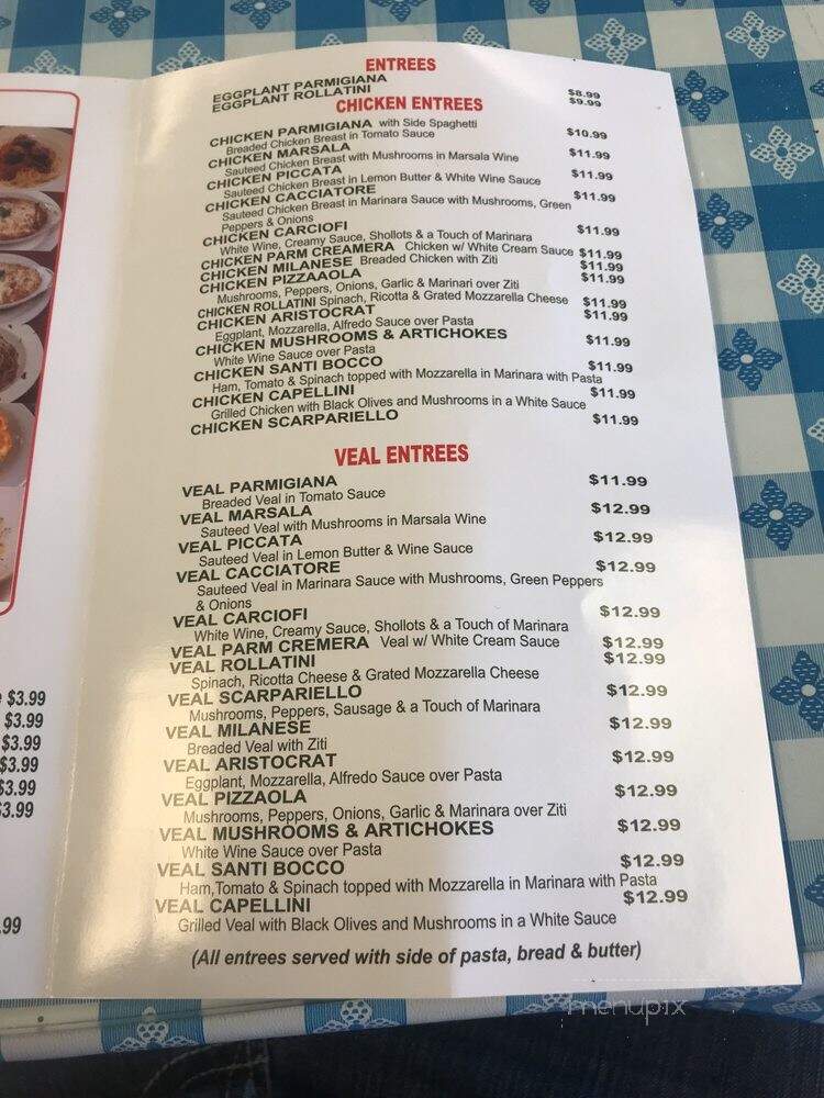 Joe's Pizza & Pasta - Haltom City, TX menu_pic