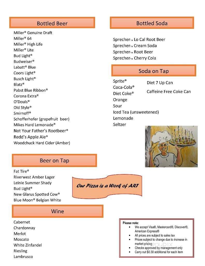 Riverview Inn - Saukville, WI menu_pic