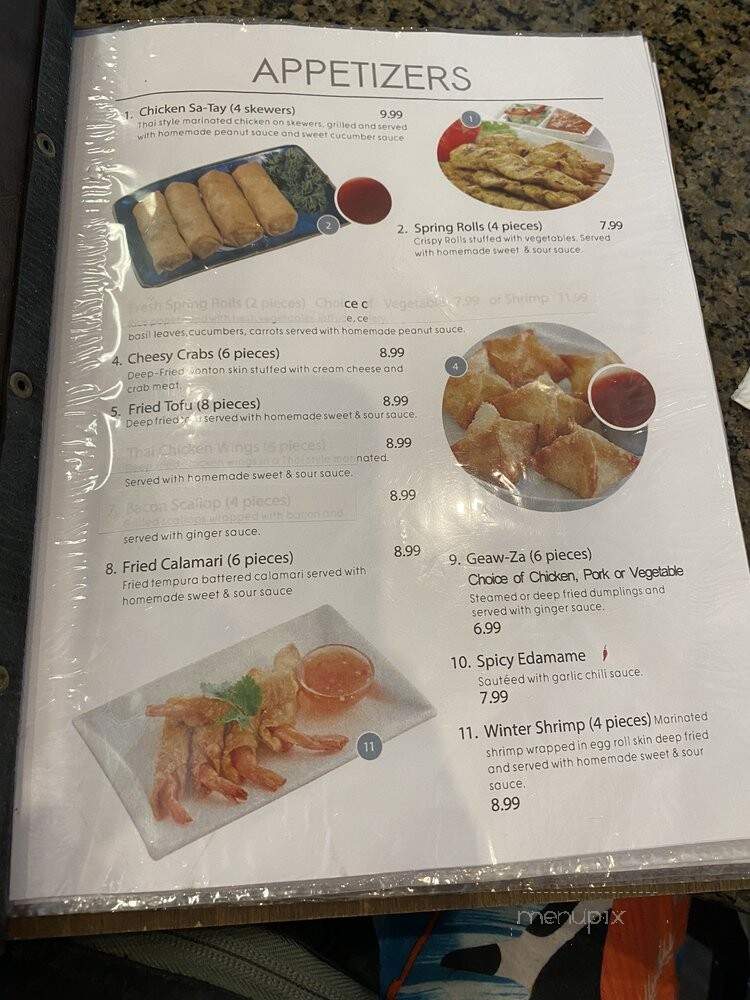 Yuma Thai Cuisine - Yuma, AZ menu_pic