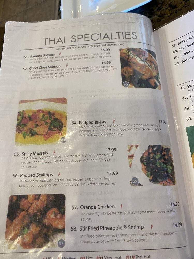 Yuma Thai Cuisine - Yuma, AZ menu_pic