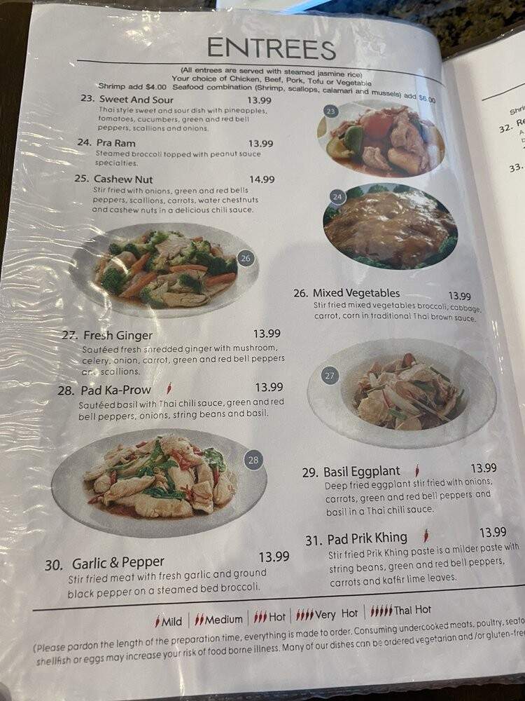 Yuma Thai Cuisine - Yuma, AZ menu_pic