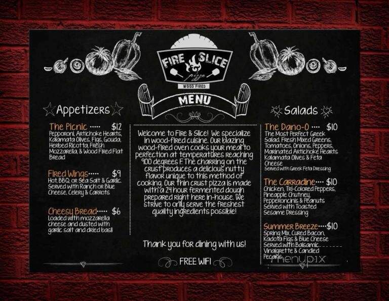 Fire and Slice Pizza - Eureka, MT menu_pic