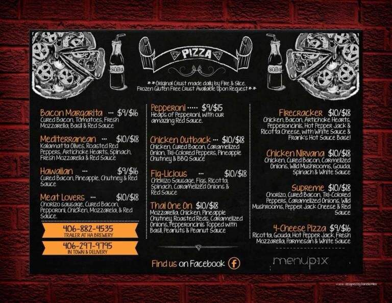 Fire and Slice Pizza - Eureka, MT menu_pic