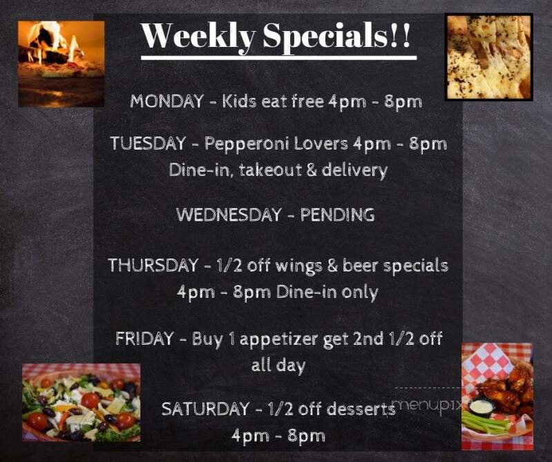 Fire and Slice Pizza - Eureka, MT menu_pic