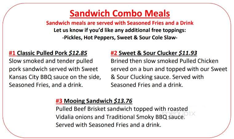 Up in Your Grill - Merrimack, NH menu_pic