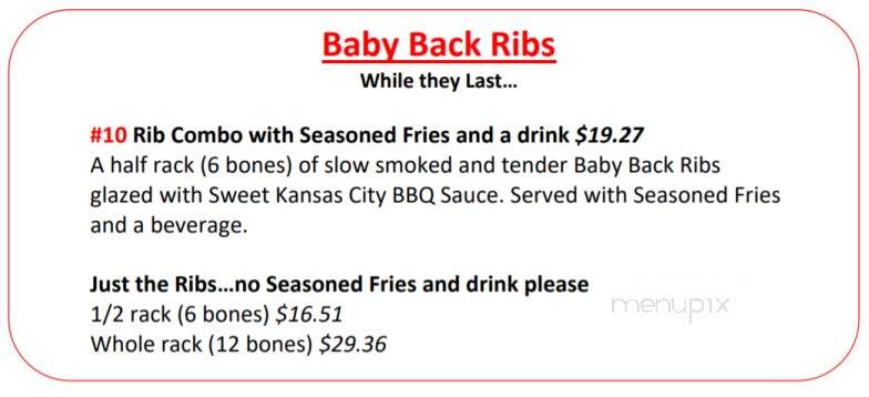 Up in Your Grill - Merrimack, NH menu_pic