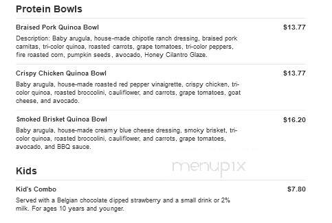 Cafe Zupas - Coon Rapids, MN menu_pic