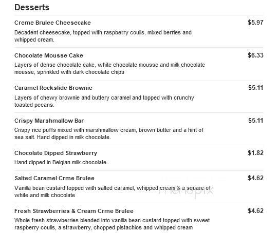 Cafe Zupas - Coon Rapids, MN menu_pic