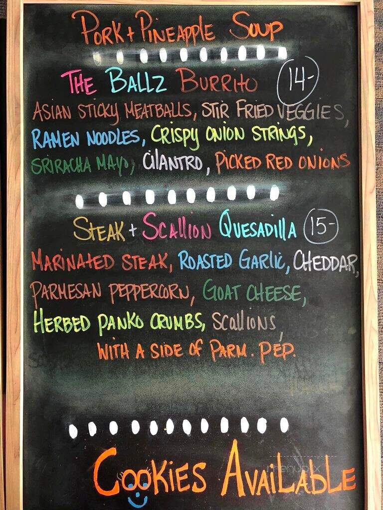 Taco Shop - Burrillville, RI menu_pic