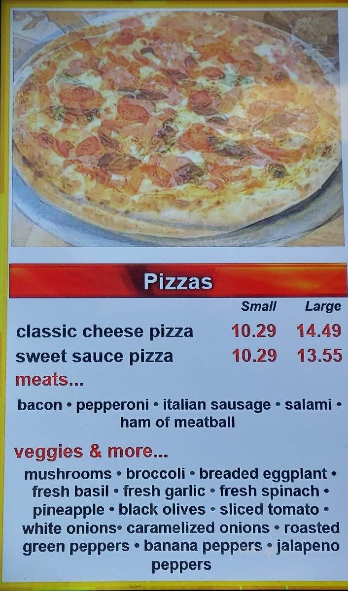 Giovanni's Pizza - Peabody, MA menu_pic