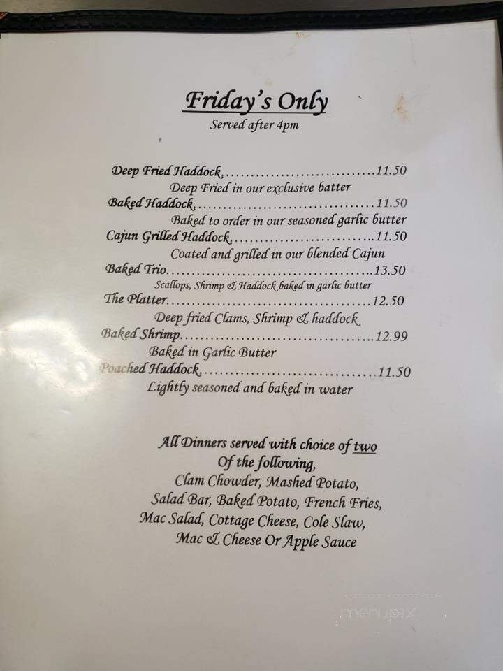Blue Ribbon Diner - Montour Falls, NY menu_pic