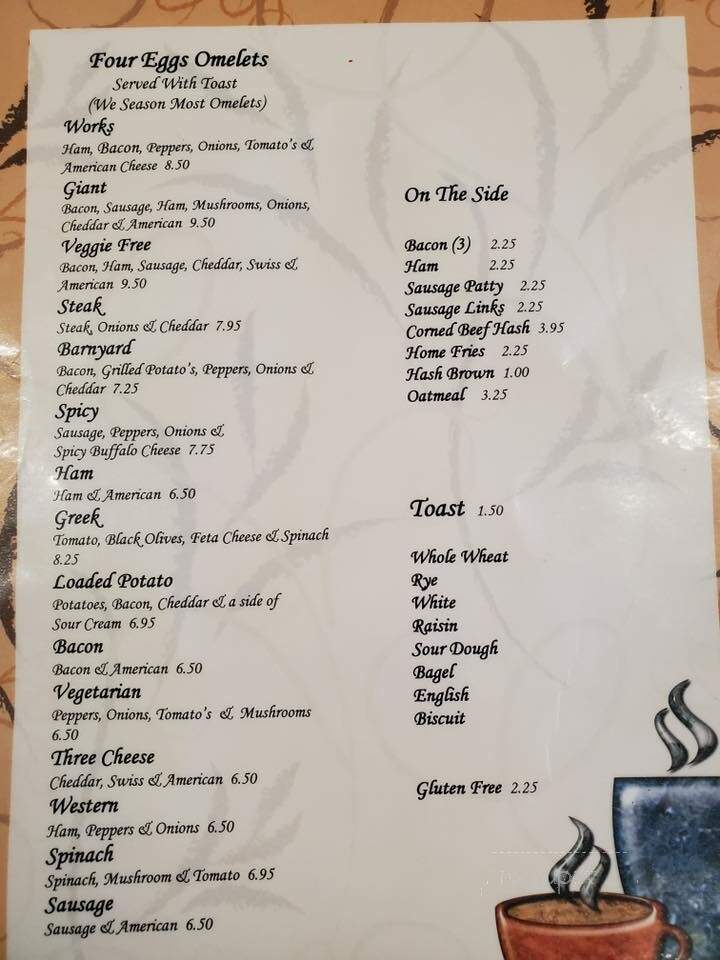 Blue Ribbon Diner - Montour Falls, NY menu_pic