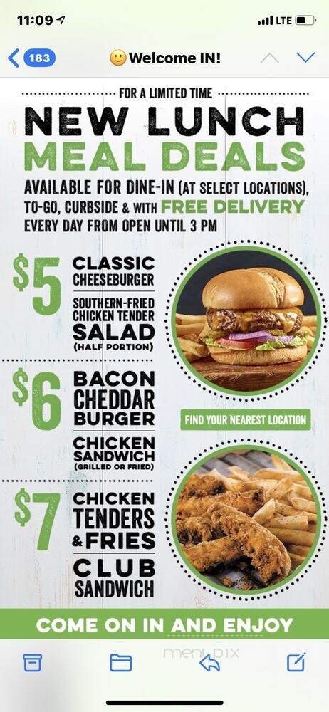 O'Charley's - Daphne, AL menu_pic