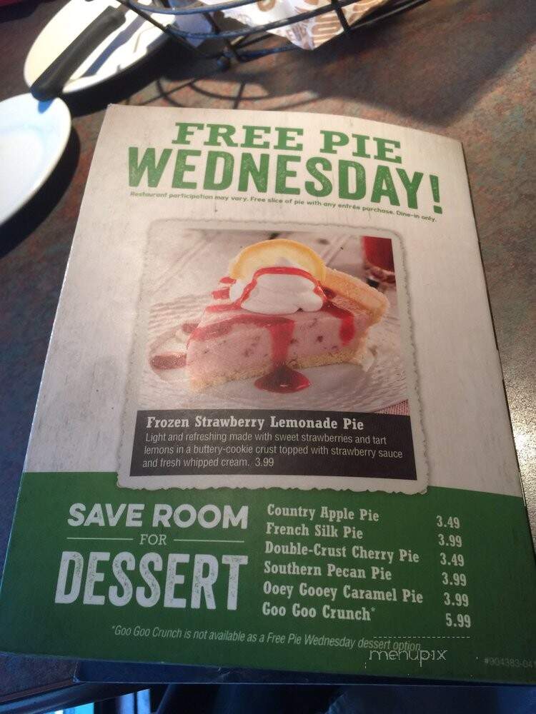 O'Charley's - Daphne, AL menu_pic