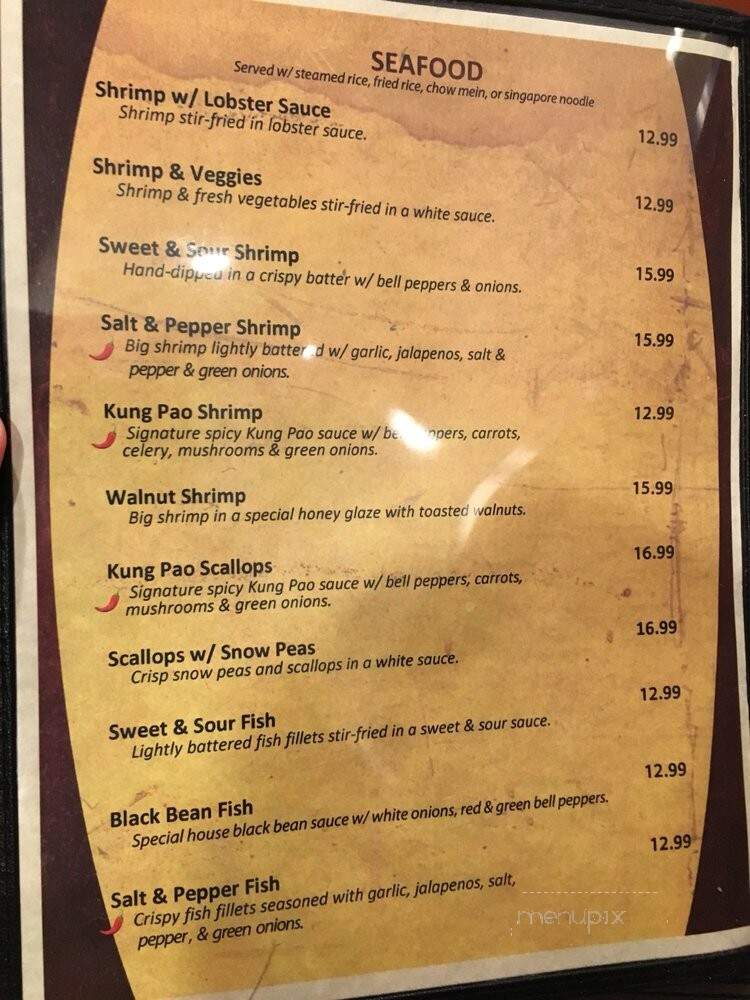 Lucky Chinese Fast Food - Santee, CA menu_pic