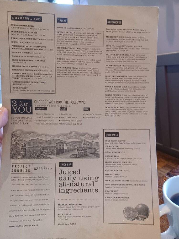 First Watch - Murrysville, PA menu_pic